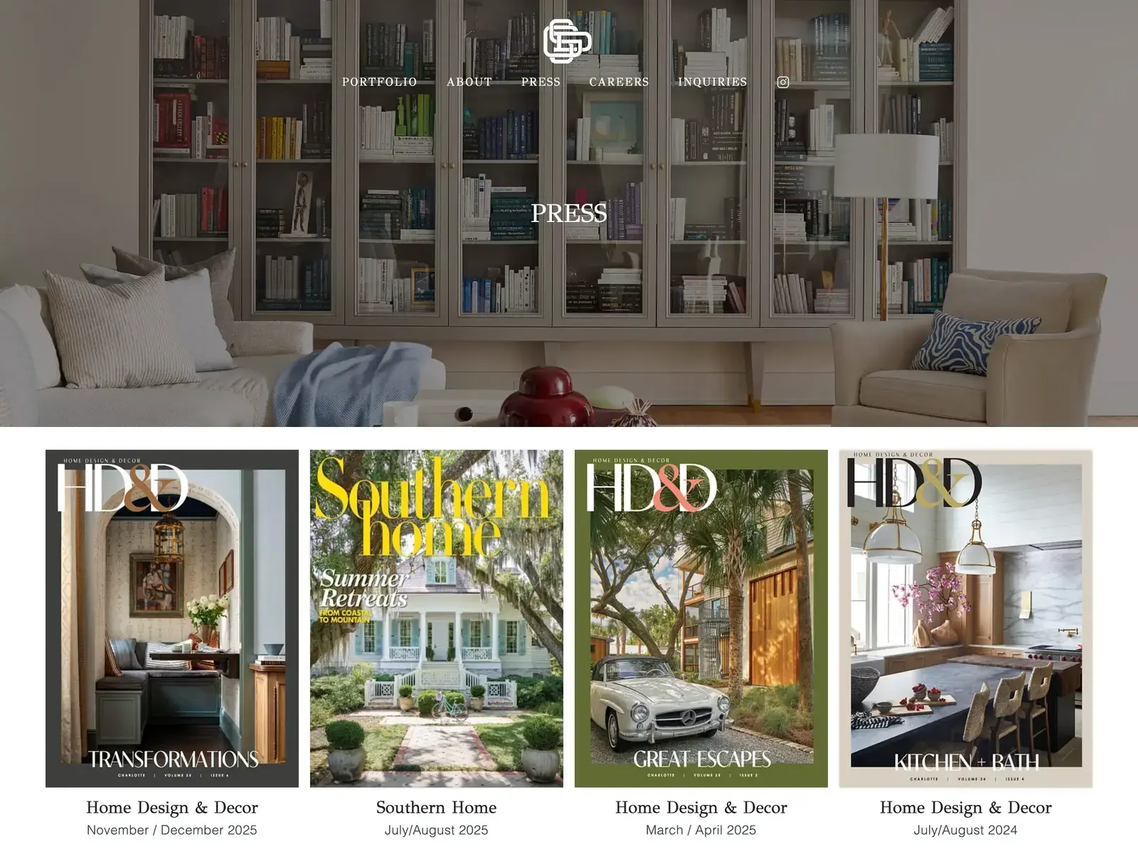 Georgia Street Design Press Page