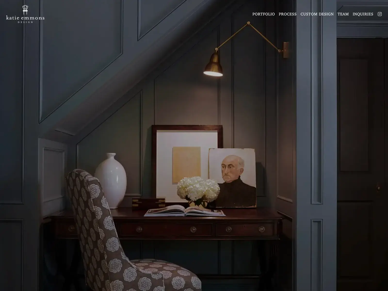 Katie Emmons Design Homepage